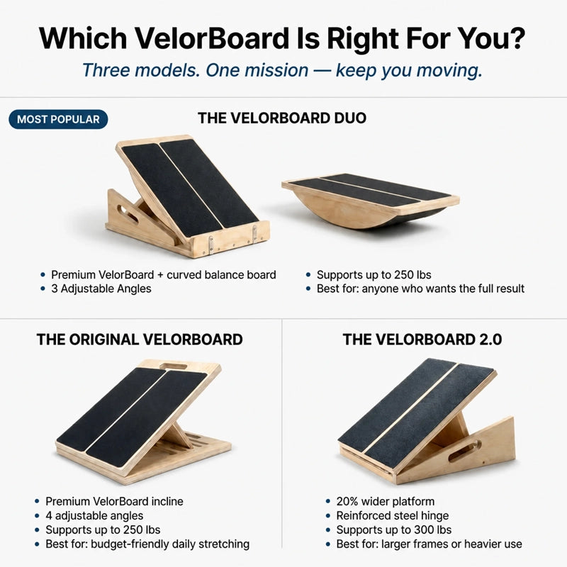 Customer feeling stronger after using VelorBoard